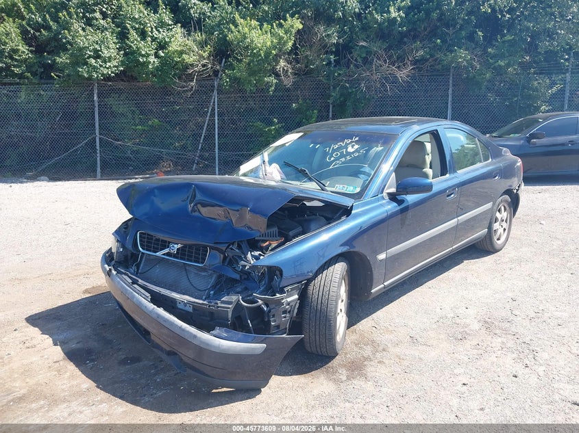 2004 Volvo S60 VIN YV1RS59V142383125 IAAI salvage auction — FRONT END, Salvage (Pennsylvania), sold $275 on 2026-08-14 (photo 2)