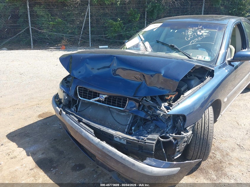 2004 Volvo S60 VIN YV1RS59V142383125 IAAI salvage auction — FRONT END, Salvage (Pennsylvania), sold $275 on 2026-08-14 (photo 6)