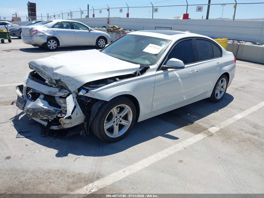 2015 BMW VIN WBA3C1C53FK123190 IAAI salvage auction — FRONT END, Salvage Title, sold $950 on 2026-08-19 (photo 2)