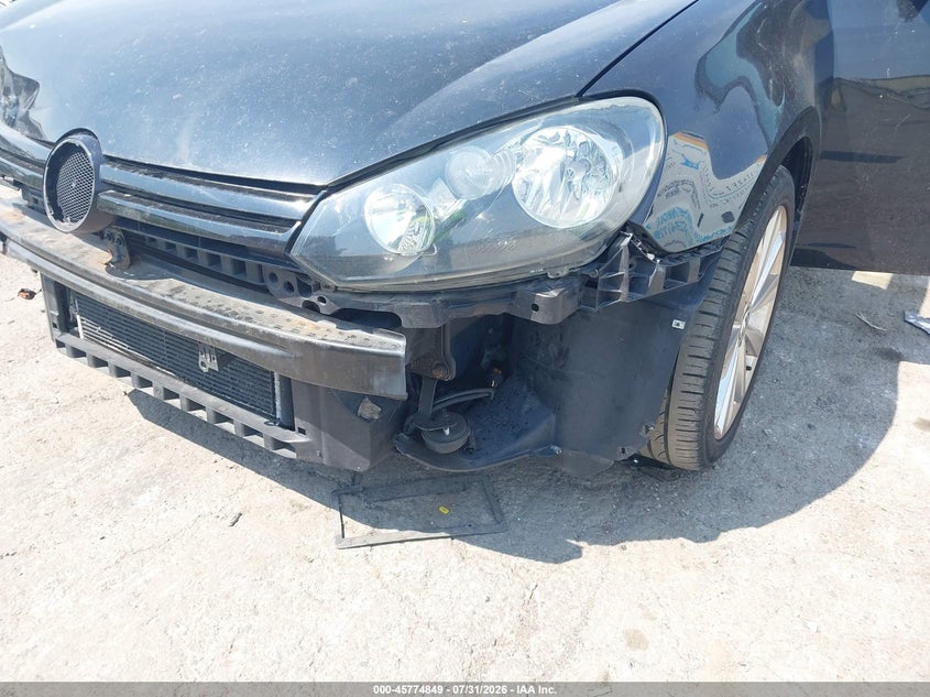 2014 Volkswagen Golf VIN WVWDM7AJ9EW000203 IAAI salvage auction — FRONT END, Clear (Pennsylvania), sold $550 on 2026-08-06 (photo 6)