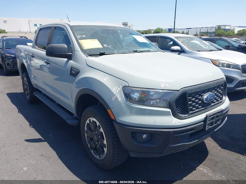 2021 Ford Ranger VIN 1FTER4EH3MLE04612 — IAAI salvage auction photo