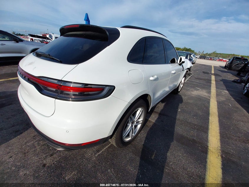 2020 Porsche Macan VIN WP1AA2A59LLB00865 IAAI salvage auction — FRONT END, Rebuildable (Florida), sold $7,750 on 2026-09-10 (photo 4)