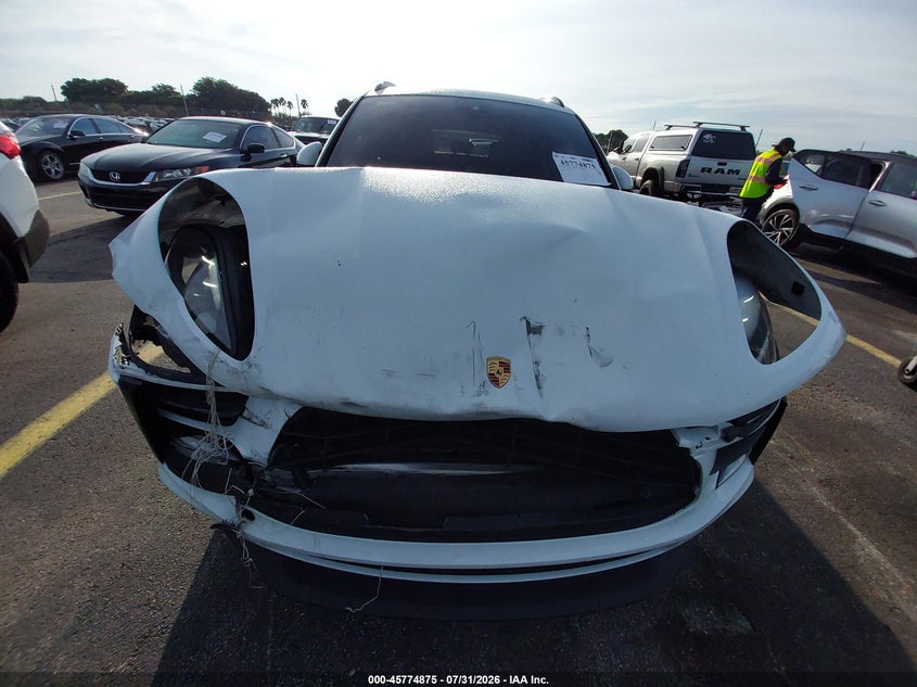 2020 Porsche Macan VIN WP1AA2A59LLB00865 IAAI salvage auction — FRONT END, Rebuildable (Florida), sold $7,750 on 2026-09-10 (photo 6)