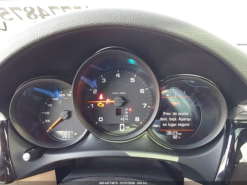 2020 Porsche Macan VIN WP1AA2A59LLB00865 IAAI salvage auction — FRONT END, Rebuildable (Florida), sold $7,750 on 2026-09-10 (photo 7)
