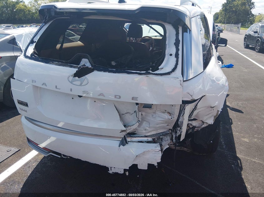 2026 Hyundai Palisade VIN KM8RMESA5TU098918 IAAI salvage auction — RIGHT REAR, Salvage Title, sold $23,500 on 2026-09-22 (photo 6)