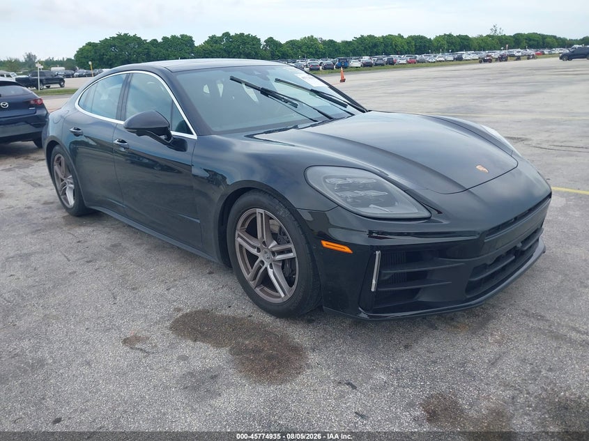 2025 Porsche Panamera VIN WP0AA2YAXSL001054 — IAAI salvage auction photo