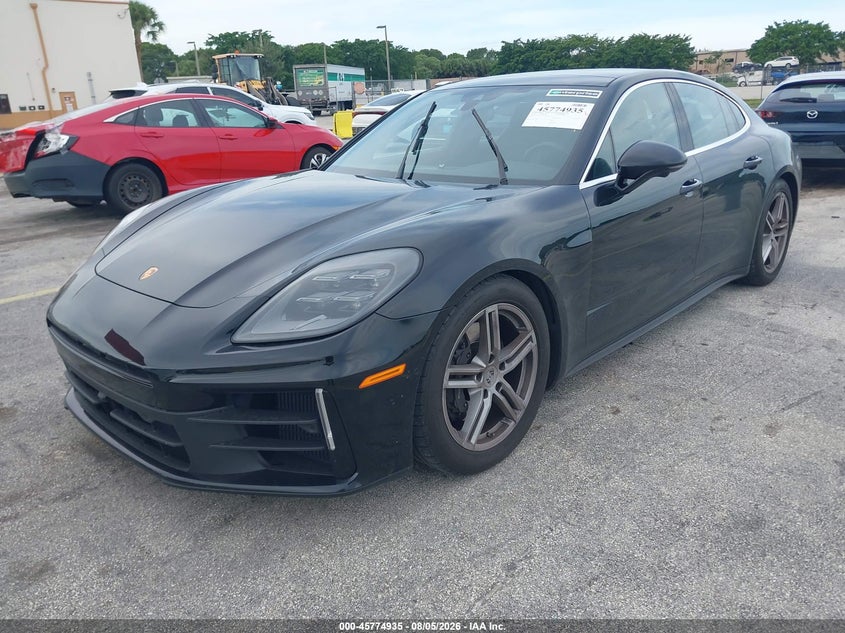 2025 Porsche Panamera VIN WP0AA2YAXSL001054 IAAI salvage auction — NORMAL WEAR, Enterprise Vehicles Clear Only (Florida), sold $48,650 on 2026-08-06 (photo 2)