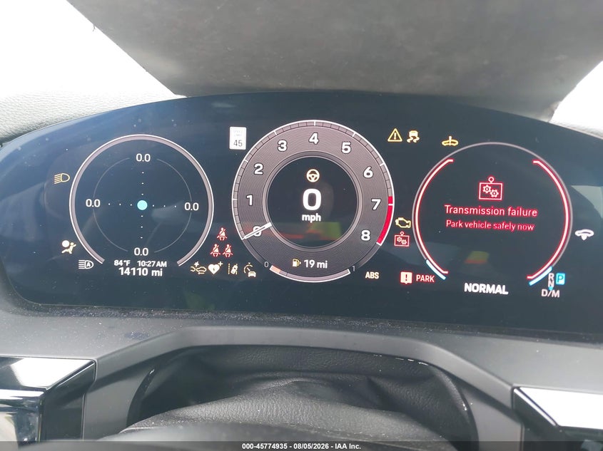 2025 Porsche Panamera VIN WP0AA2YAXSL001054 IAAI salvage auction — NORMAL WEAR, Enterprise Vehicles Clear Only (Florida), sold $48,650 on 2026-08-06 (photo 7)