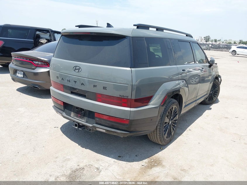 2024 Hyundai Santa fe VIN 5NMP54G12RH014310 IAAI salvage auction — FRONT END, Salvage Title, sold $9,800 on 2026-09-02 (photo 4)