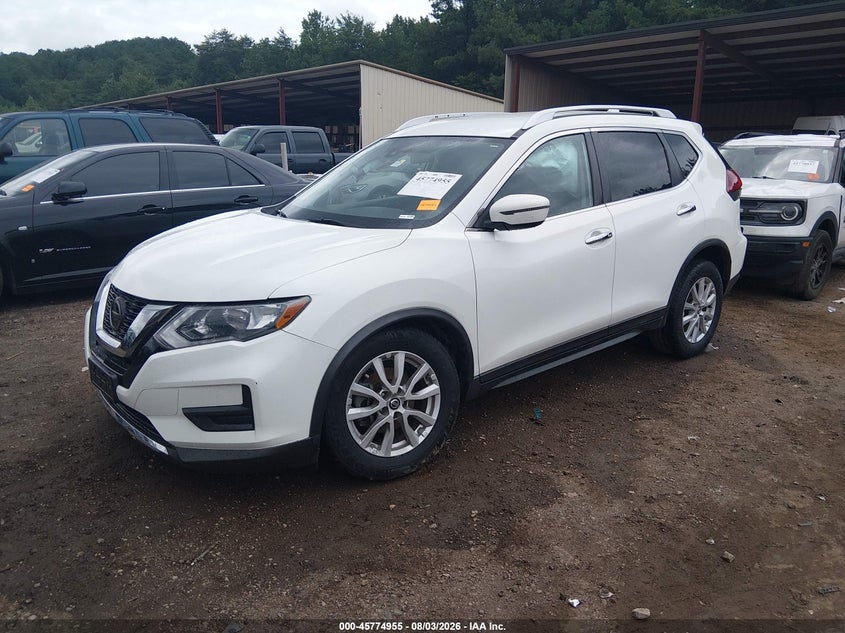 2020 Nissan Rogue VIN KNMAT2MT9LP502643 IAAI salvage auction — RIGHT FRONT, Salvage Title, sold $2,350 on 2026-09-10 (photo 2)