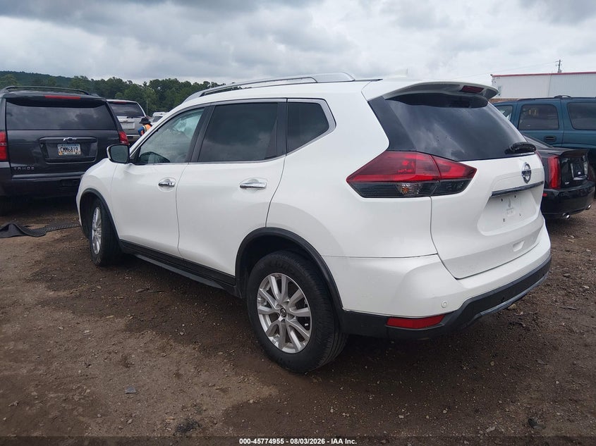 2020 Nissan Rogue VIN KNMAT2MT9LP502643 IAAI salvage auction — RIGHT FRONT, Salvage Title, sold $2,350 on 2026-09-10 (photo 3)