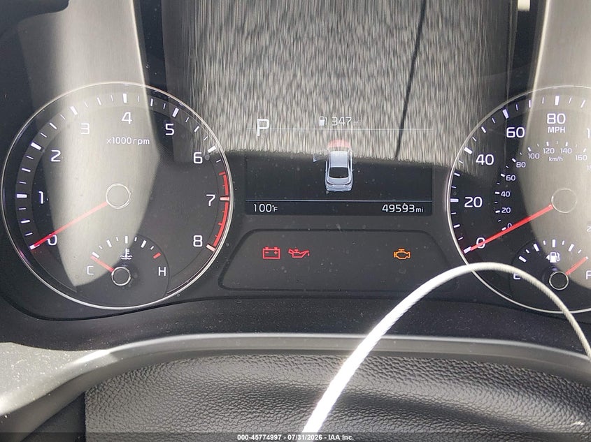 2023 Kia Forte VIN 3KPF24AD2PE645201 IAAI salvage auction — WATER/FLOOD, Salvage Title, sold $3,950 on 2026-09-09 (photo 7)