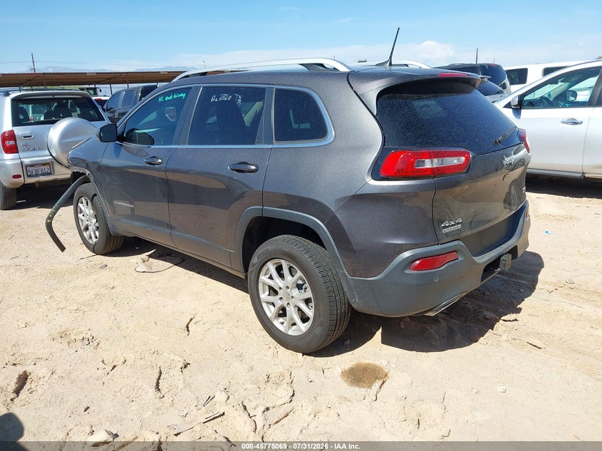2018 Jeep Cherokee VIN 1C4PJMLX6JD534805 IAAI salvage auction — FRONT END, Salvage (Arizona), sold $1,850 on 2026-08-06 (photo 3)