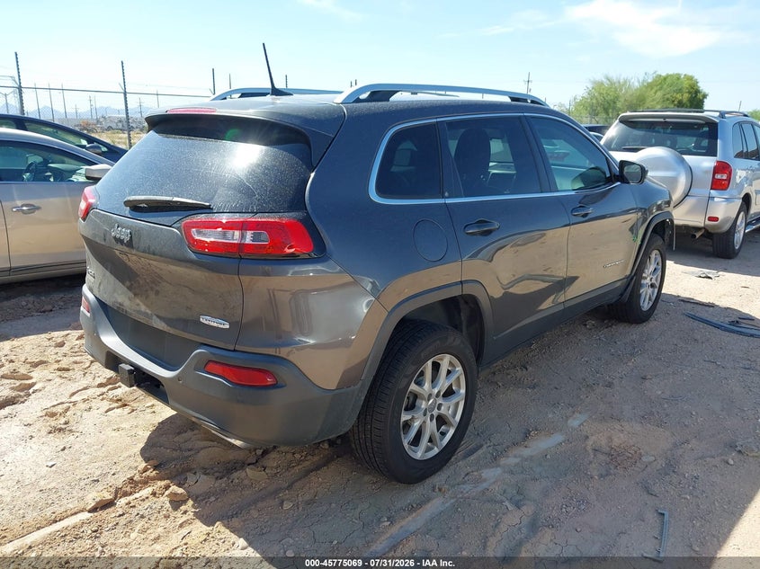 2018 Jeep Cherokee VIN 1C4PJMLX6JD534805 IAAI salvage auction — FRONT END, Salvage (Arizona), sold $1,850 on 2026-08-06 (photo 4)