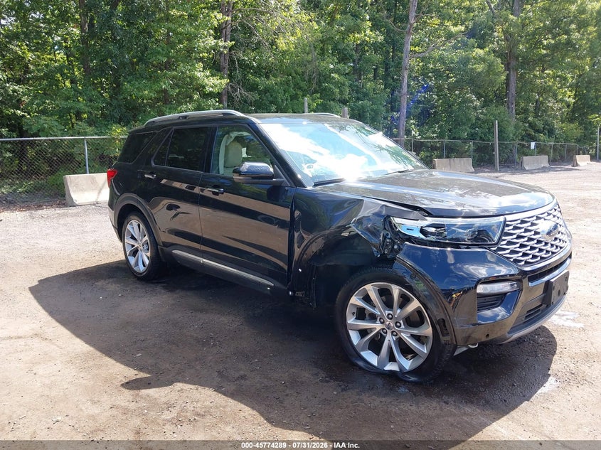 2022 Ford Explorer VIN 1FM5K8HC2NGB95543 — IAAI salvage auction photo