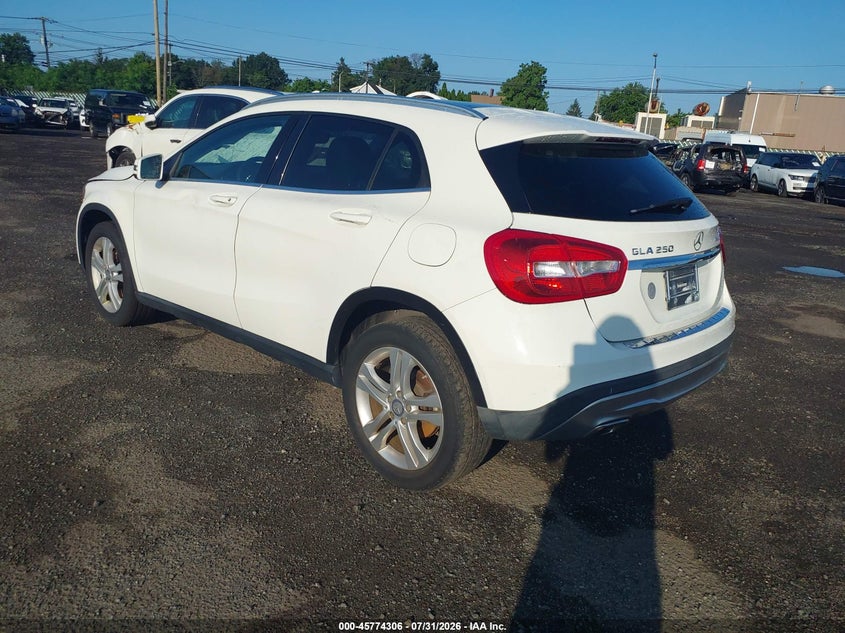2015 Mercedes-benz Gla-klasse VIN WDCTG4GBXFJ152226 IAAI salvage auction — FRONT END, Clear (New Jersey), sold $1,700 on 2026-08-03 (photo 3)