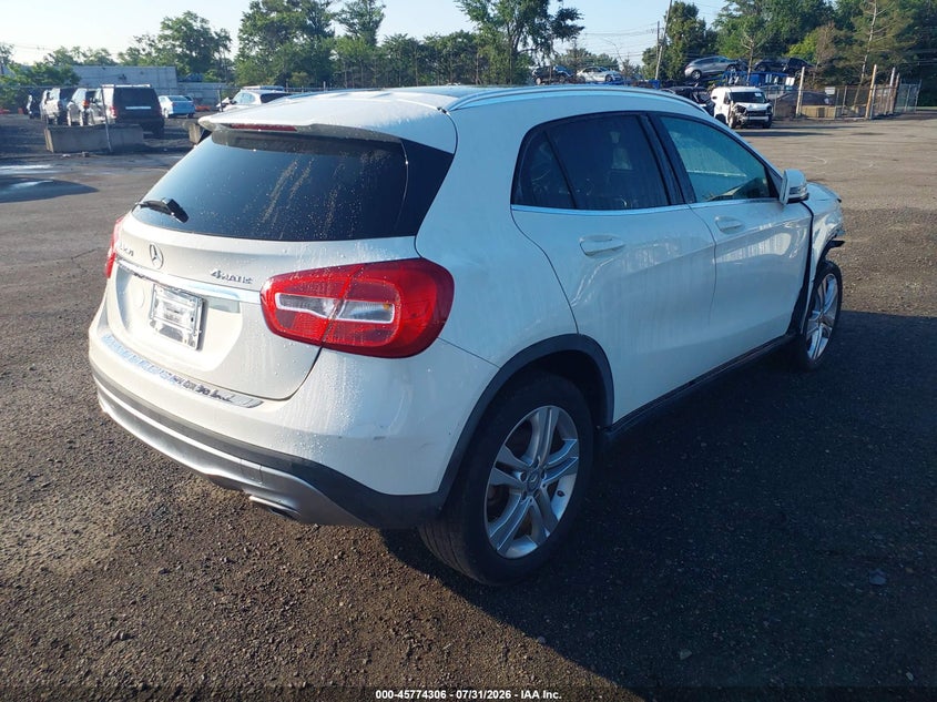 2015 Mercedes-benz Gla-klasse VIN WDCTG4GBXFJ152226 IAAI salvage auction — FRONT END, Clear (New Jersey), sold $1,700 on 2026-08-03 (photo 4)