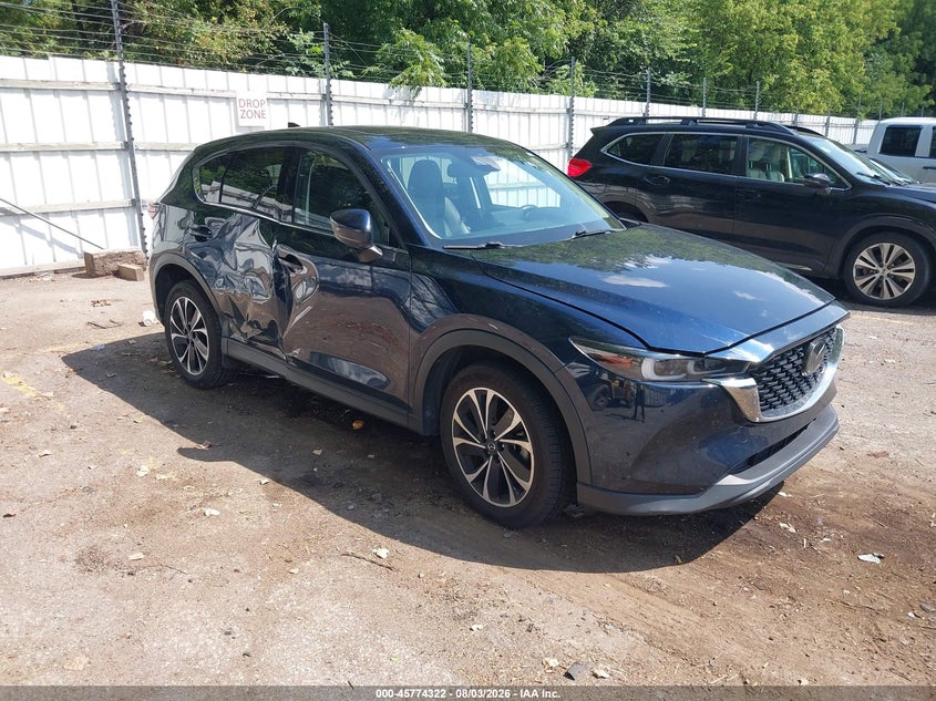 2022 Mazda Cx-5 VIN JM3KFBDM4N0535461 IAAI salvage auction — SIDE, Salvage Title, sold $9,800 on 2026-09-27 (photo 1)