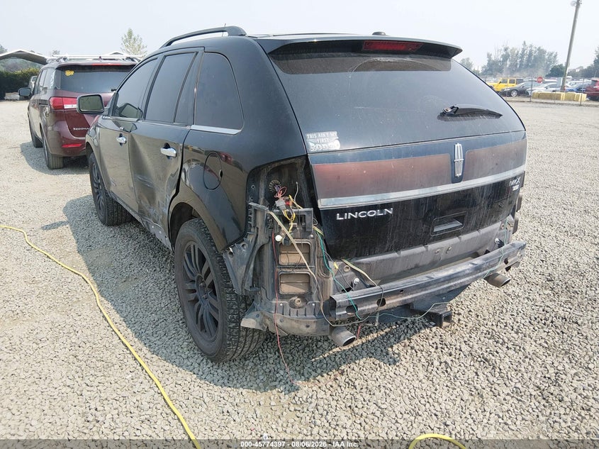 2009 Lincoln Mkx VIN 2LMDU88C59BJ12274 IAAI salvage auction — LEFT SIDE, Salvage (Oregon), sold $400 on 2026-09-23 (photo 6)