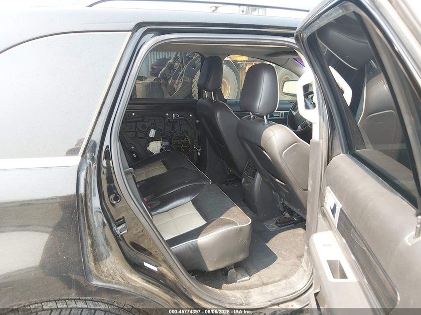 2009 Lincoln Mkx VIN 2LMDU88C59BJ12274 IAAI salvage auction — LEFT SIDE, Salvage (Oregon), sold $400 on 2026-09-23 (photo 8)