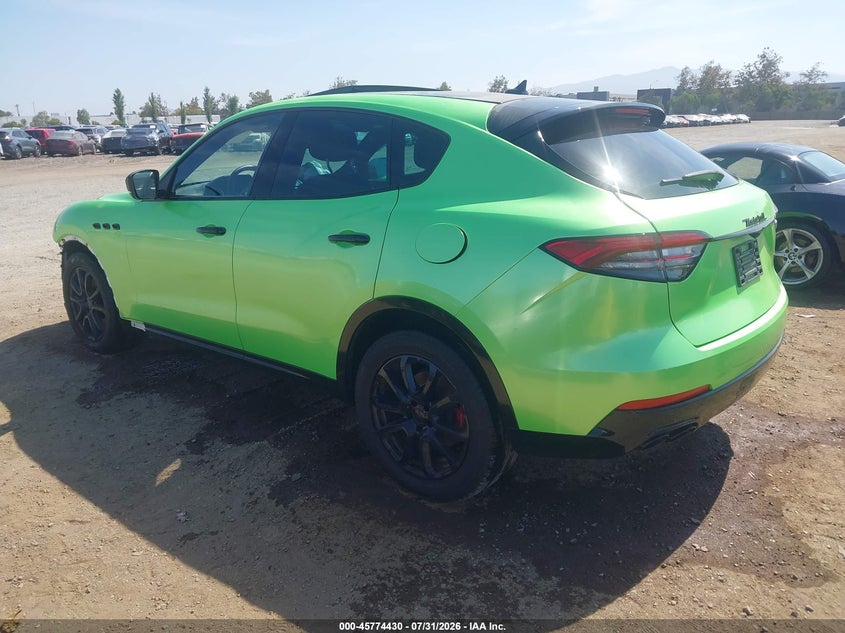 2021 Maserati Levante VIN ZN661XUA0MX363025 IAAI salvage auction — FRONT END, Salvage Title, sold $3,550 on 2026-08-17 (photo 3)