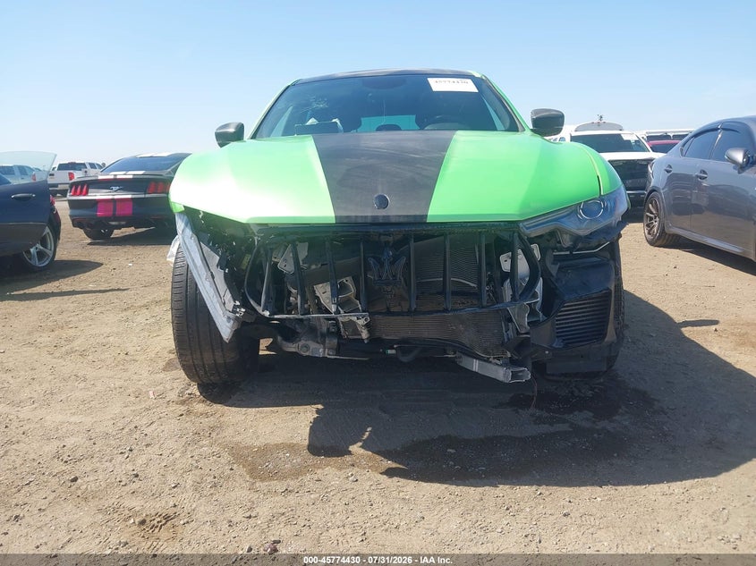 2021 Maserati Levante VIN ZN661XUA0MX363025 IAAI salvage auction — FRONT END, Salvage Title, sold $3,550 on 2026-08-17 (photo 6)