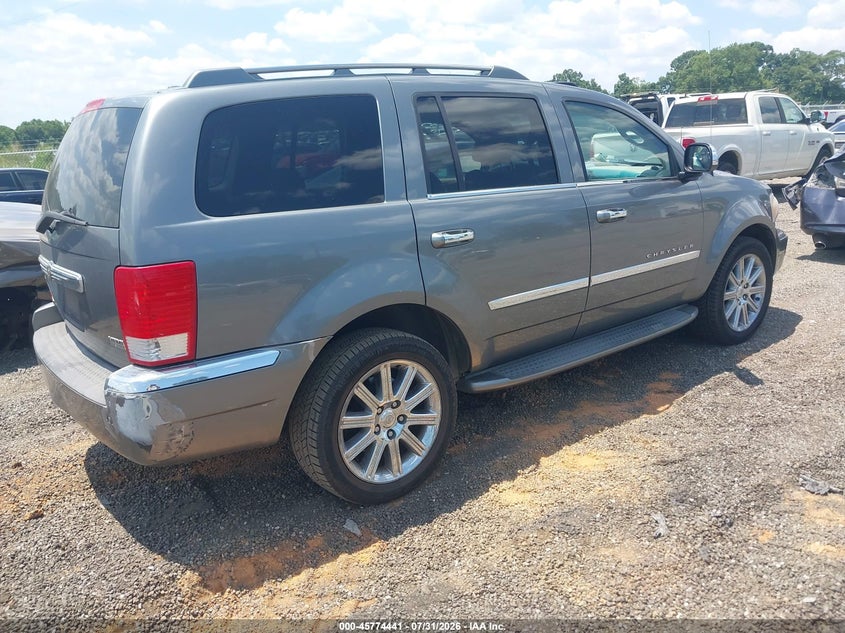 2007 Chrysler Aspen VIN 1A8HX58287F571480 IAAI salvage auction — LEFT FRONT, Salvage (South Carolina), sold $700 on 2026-09-01 (photo 4)
