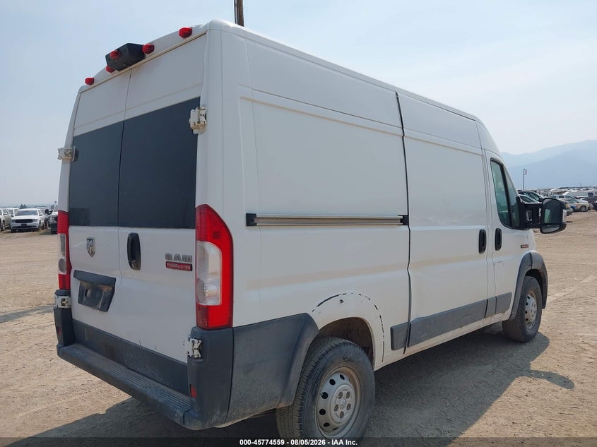 2018 Ram Promaster city VIN 3C6TRVBG4JE107708 IAAI salvage auction — SIDE, Salvage (Montana), sold $4,550 on 2026-08-31 (photo 4)