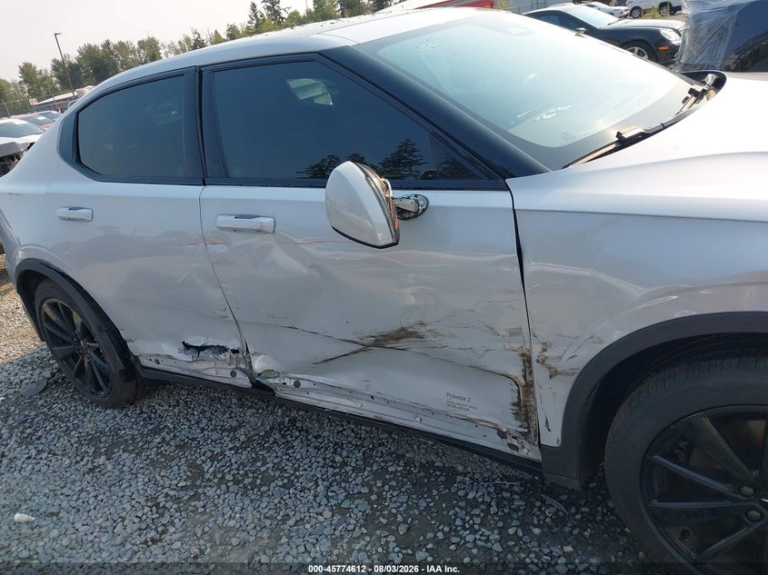 2022 Polestar 2 VIN LPSED3KA3NL077798 IAAI salvage auction — RIGHT SIDE, Bill Of Sale (Washington), sold $7,850 on 2026-09-02 (photo 6)