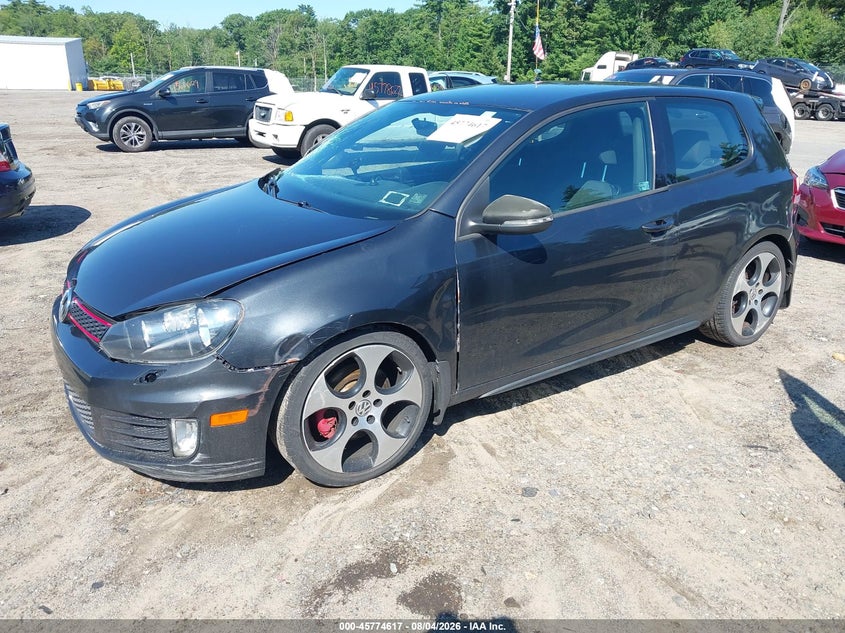 2012 Volkswagen Gti VIN WVWED7AJ9CW137739 IAAI salvage auction — SIDE, Clear (Massachusetts), sold $425 on 2026-08-14 (photo 2)