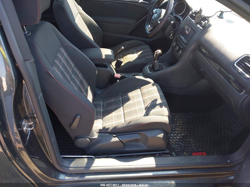2012 Volkswagen Gti VIN WVWED7AJ9CW137739 IAAI salvage auction — SIDE, Clear (Massachusetts), sold $425 on 2026-08-14 (photo 5)