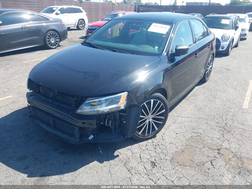 2016 Volkswagen Jetta VIN 3VWD17AJ9GM377302 IAAI salvage auction — LEFT FRONT, Salvage (California), sold $1,650 on 2026-08-10 (photo 2)