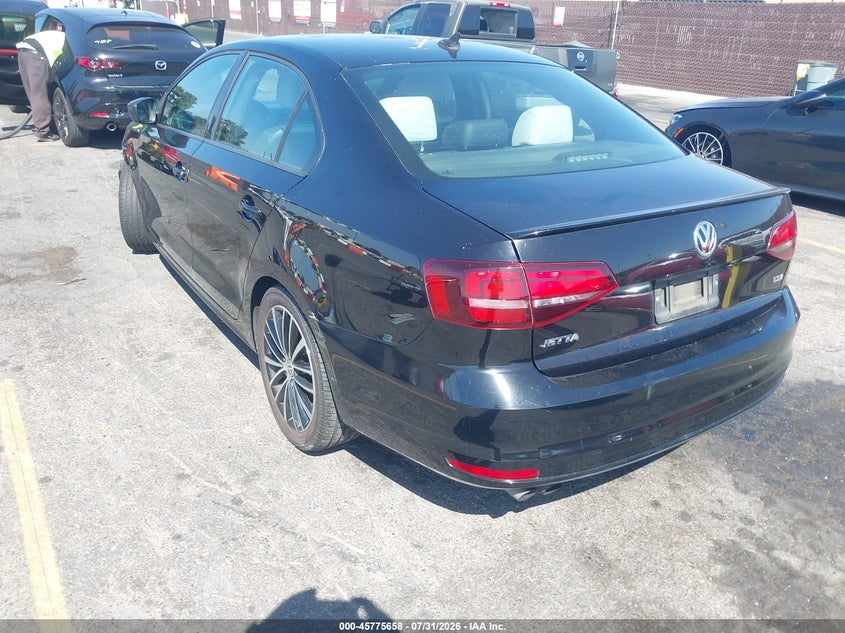 2016 Volkswagen Jetta VIN 3VWD17AJ9GM377302 IAAI salvage auction — LEFT FRONT, Salvage (California), sold $1,650 on 2026-08-10 (photo 3)