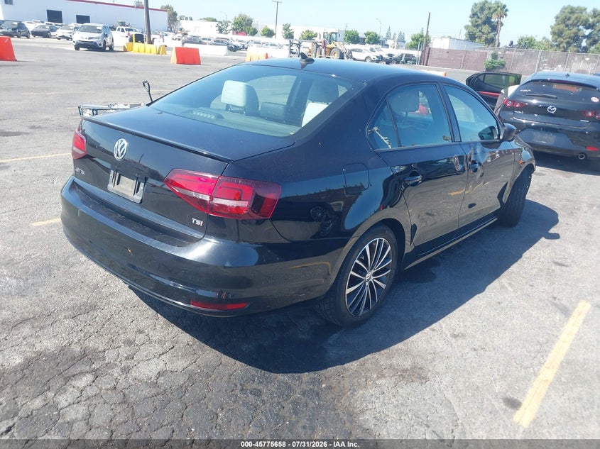 2016 Volkswagen Jetta VIN 3VWD17AJ9GM377302 IAAI salvage auction — LEFT FRONT, Salvage (California), sold $1,650 on 2026-08-10 (photo 4)