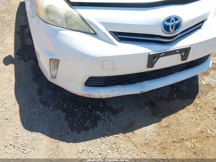 2013 Toyota Prius v VIN JTDZN3EU4D3206609 IAAI salvage auction — NORMAL WEAR, Clear - Dealer Only (California), sold $2,400 on 2026-08-20 (photo 6)