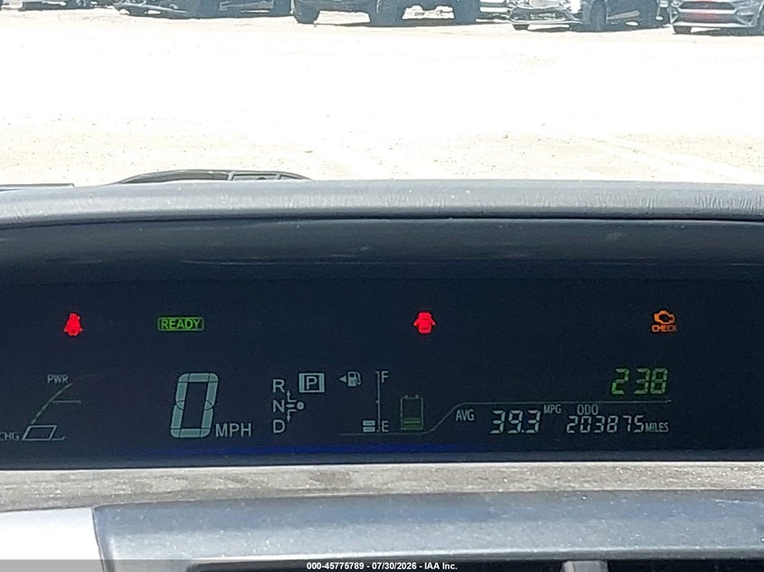 2013 Toyota Prius v VIN JTDZN3EU4D3206609 IAAI salvage auction — NORMAL WEAR, Clear - Dealer Only (California), sold $2,400 on 2026-08-20 (photo 7)