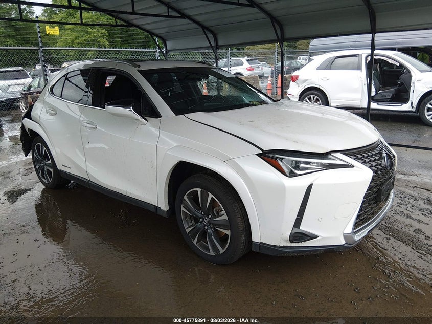 2022 Lexus Ux VIN JTHP9JBH7N2060669 — IAAI salvage auction photo