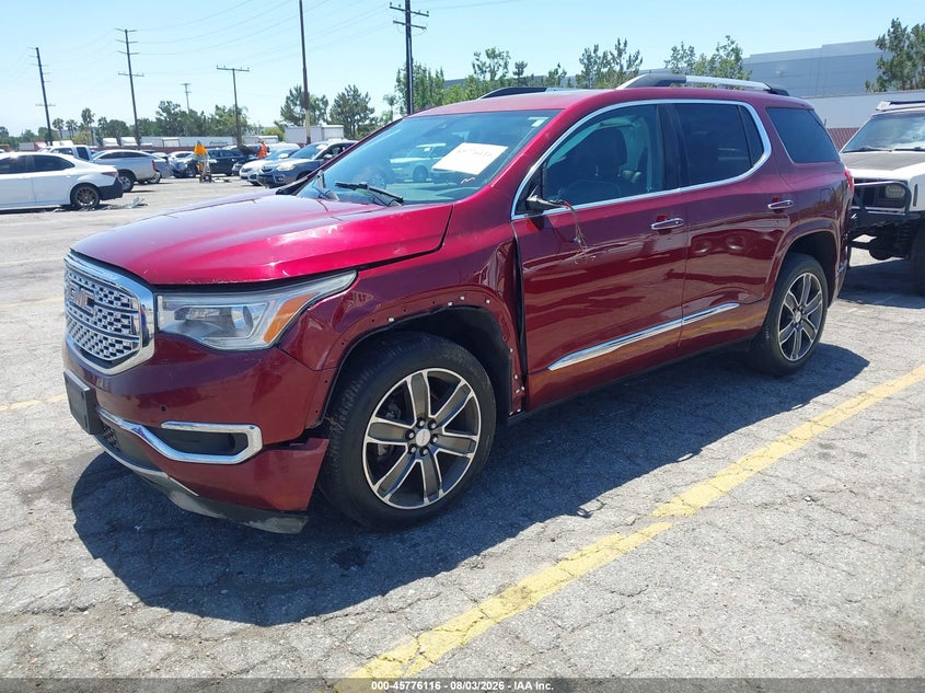 2018 Gmc Acadia VIN 1GKKNPLS2JZ218877 IAAI salvage auction — FRONT & REAR, Salvage Title, sold $1,050 on 2026-08-29 (photo 2)