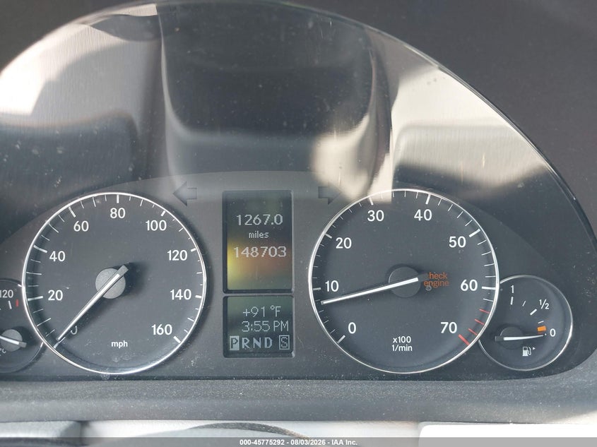 2007 Mercedes-benz C-klasse VIN WDBRF92J57F906974 IAAI salvage auction — FRONT END, Parts Only Bos (Minnesota), sold $75 on 2026-08-17 (photo 7)