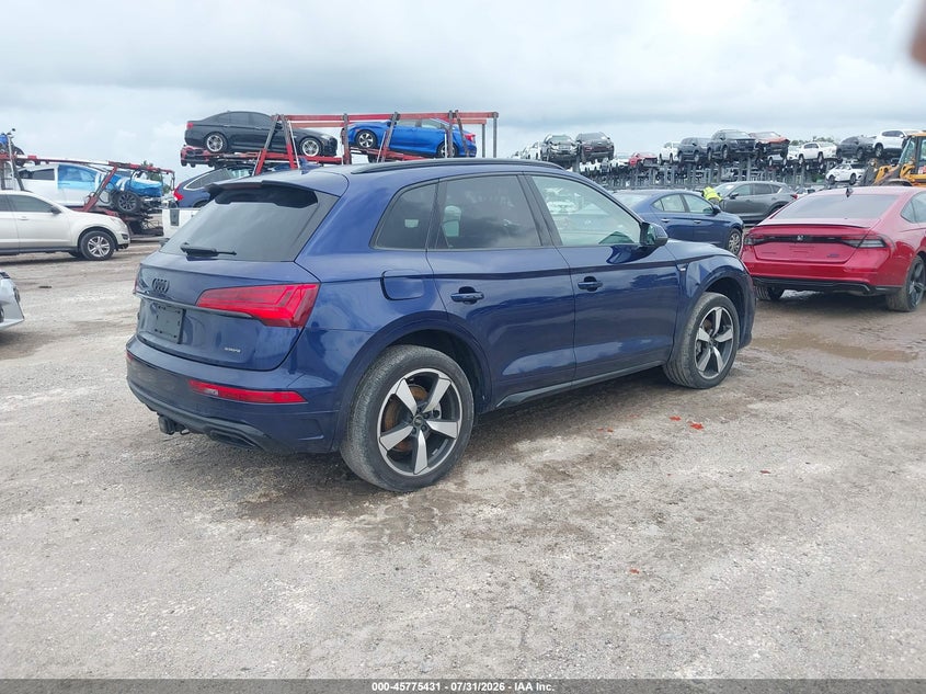 2022 Audi Q5 VIN WA1FAAFY3N2111299 IAAI salvage auction — FRONT END, Wait Title, sold $14,100 on 2026-08-26 (photo 4)