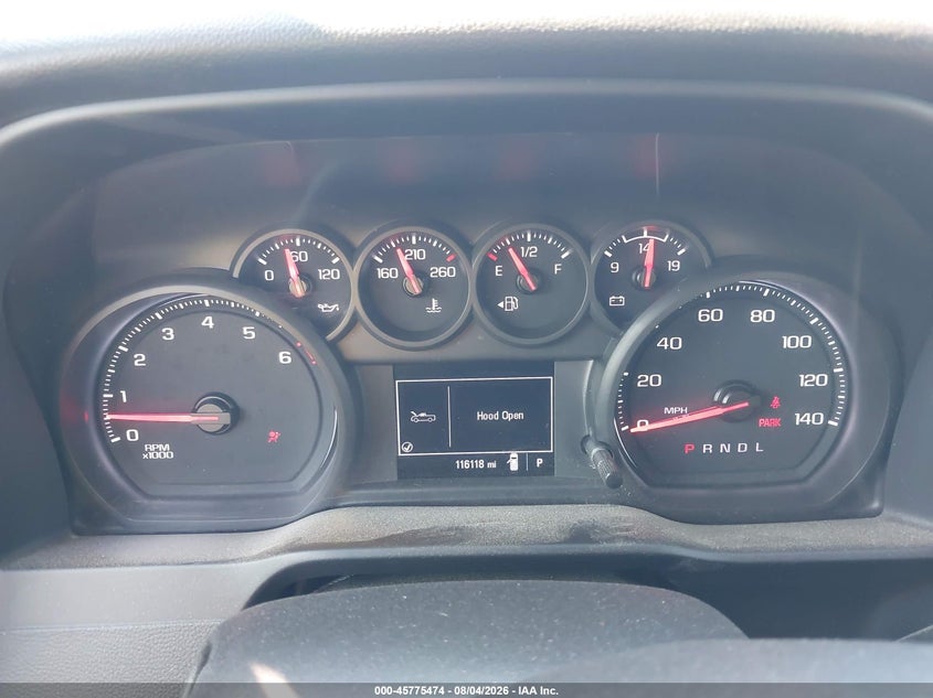 2021 Chevrolet Silverado VIN 1GC2WLE7XMF248032 IAAI salvage auction — FRONT END, Original (Ohio), sold $8,000 on 2026-09-16 (photo 7)