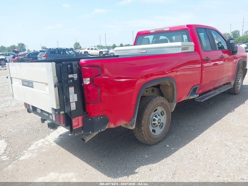 2021 Chevrolet Silverado VIN 1GC2WLE7XMF248032 IAAI salvage auction — FRONT END, Original (Ohio), sold $8,000 on 2026-09-16 (photo 4)