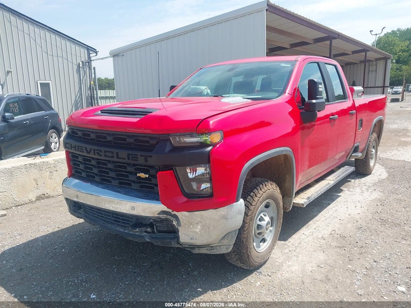 2021 Chevrolet Silverado VIN 1GC2WLE7XMF248032 IAAI salvage auction — FRONT END, Original (Ohio), sold $8,000 on 2026-09-16 (photo 6)
