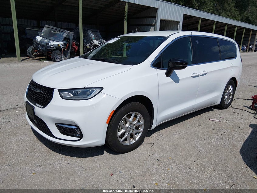 2025 Chrysler Pacifica VIN 2C4RC1BG1SR531215 IAAI salvage auction — RIGHT REAR, Salvage Title, sold $16,000 on 2026-08-19 (photo 2)