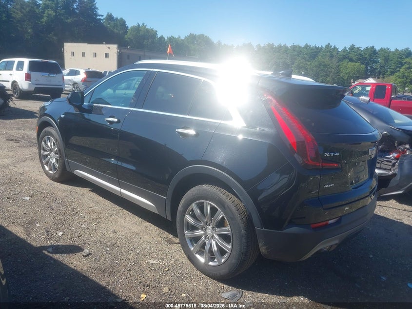 2019 Cadillac Xt4 VIN 1GYFZDR49KF115784 IAAI salvage auction — FRONT END, Salvage Title, sold $7,500 on 2026-09-01 (photo 3)