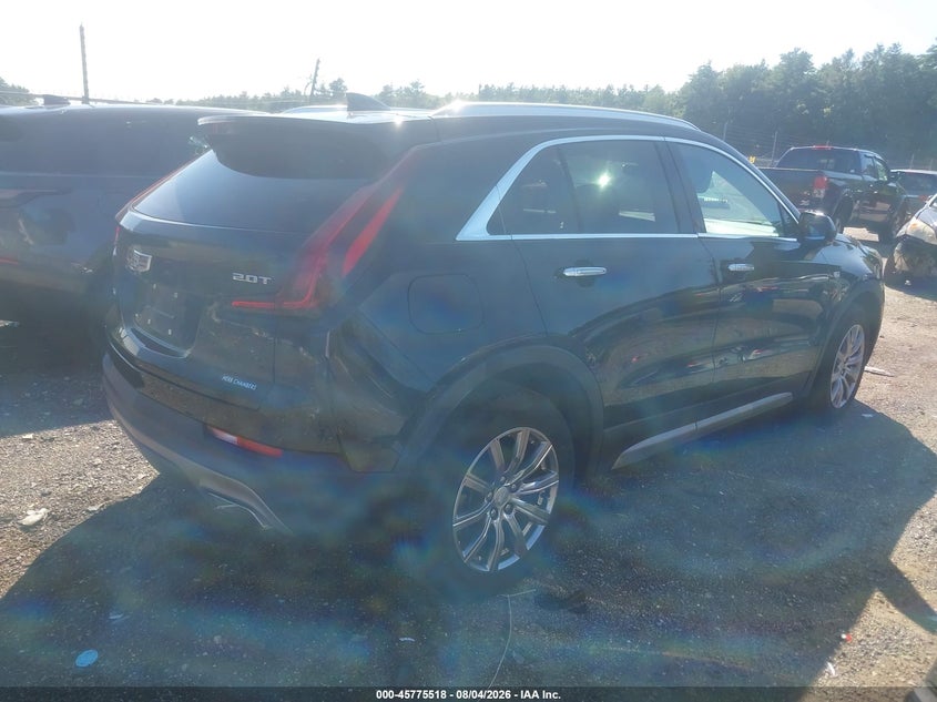 2019 Cadillac Xt4 VIN 1GYFZDR49KF115784 IAAI salvage auction — FRONT END, Salvage Title, sold $7,500 on 2026-09-01 (photo 4)