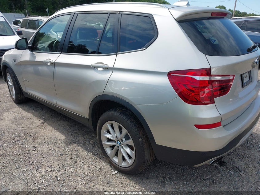 2015 BMW X3 VIN 5UXWX9C54F0D44233 IAAI salvage auction — FRONT END, Clear (Massachusetts), sold $800 on 2026-08-24 (photo 3)
