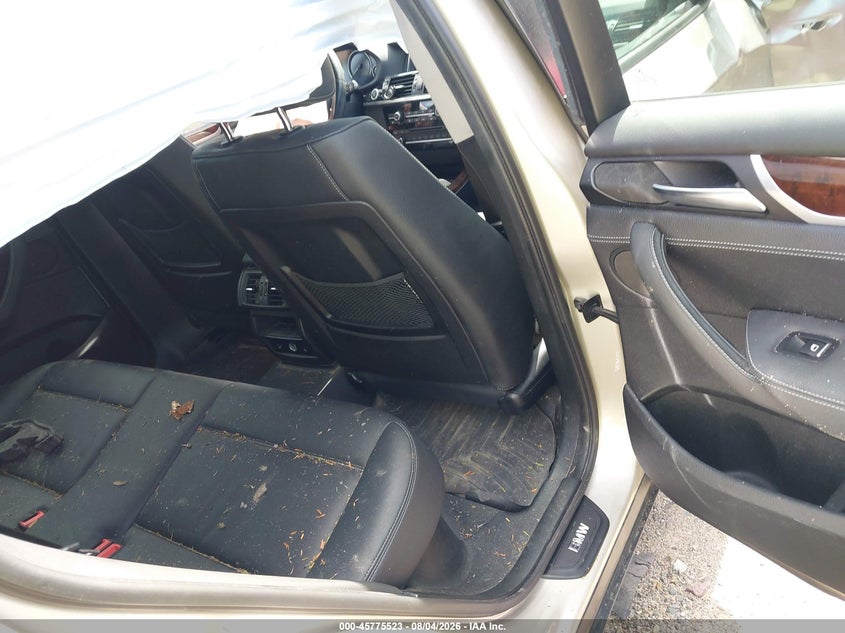 2015 BMW X3 VIN 5UXWX9C54F0D44233 IAAI salvage auction — FRONT END, Clear (Massachusetts), sold $800 on 2026-08-24 (photo 8)