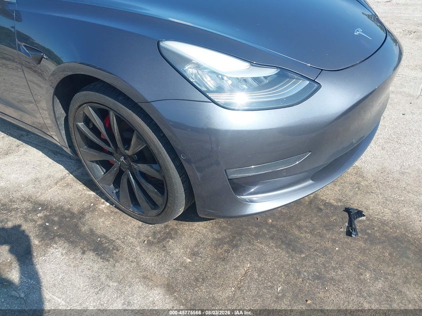 2019 Tesla Model 3 VIN 5YJ3E1EB9KF438423 IAAI salvage auction — REPOSSESSION, Wait Title, sold $14,050 on 2026-08-24 (photo 6)