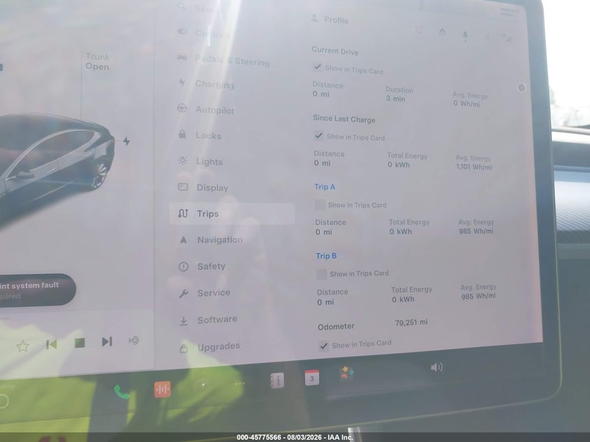 2019 Tesla Model 3 VIN 5YJ3E1EB9KF438423 IAAI salvage auction — REPOSSESSION, Wait Title, sold $14,050 on 2026-08-24 (photo 7)